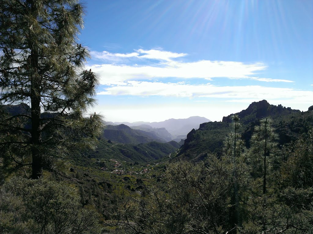 View Into the Valley /Tejeda, Gran Canaria, Spain by slrCHEF