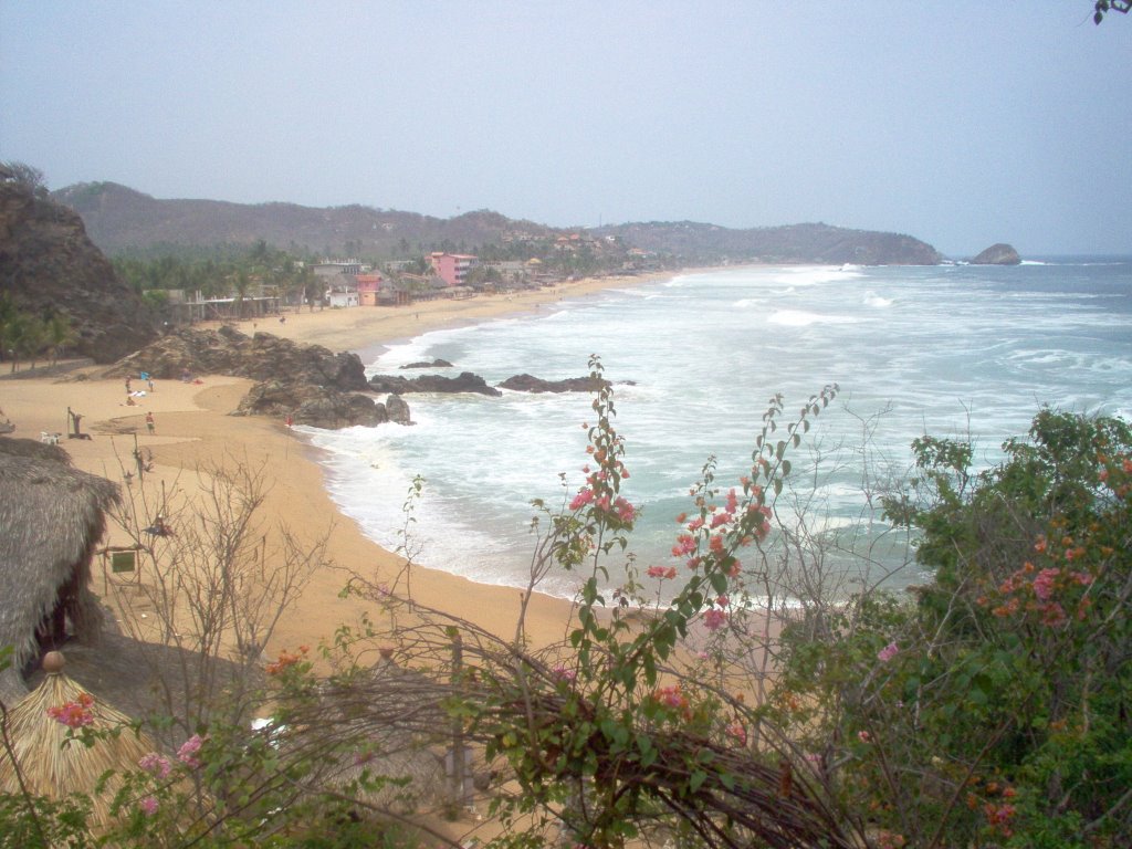 Vista de Zipolite by cmtzg