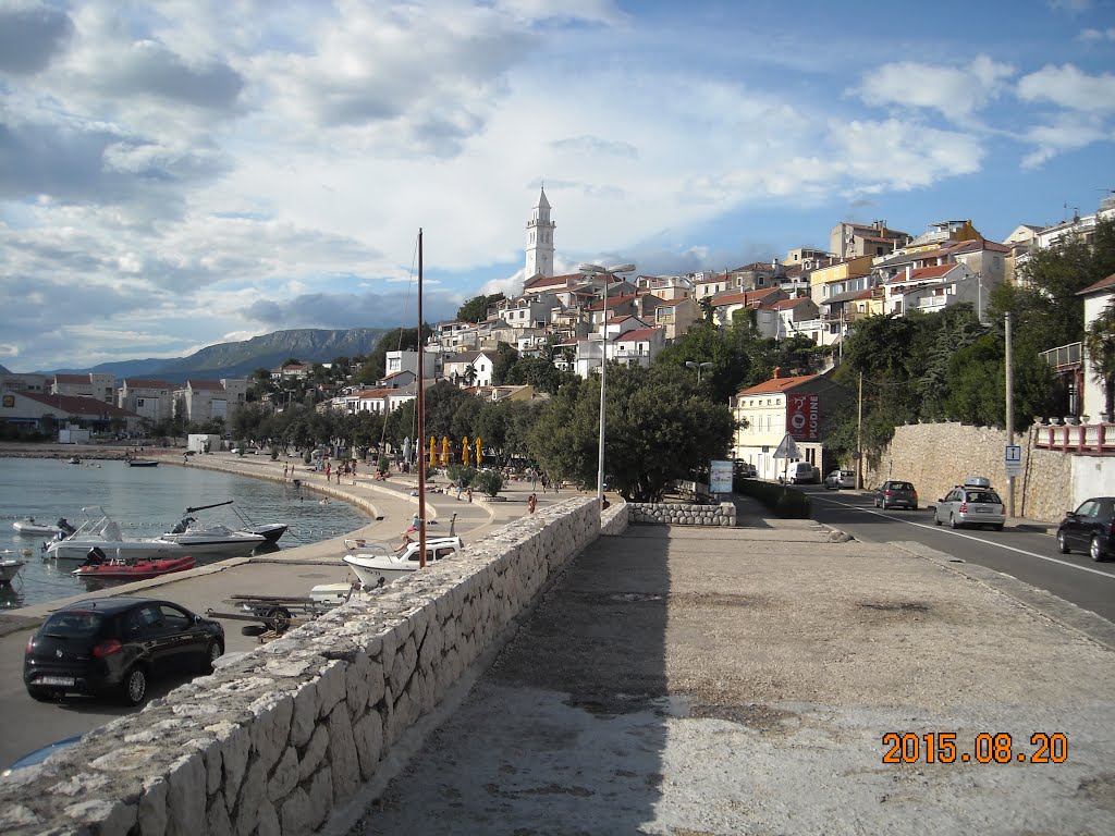 Novi Vinodolski, Croatia by Béla Oravecz