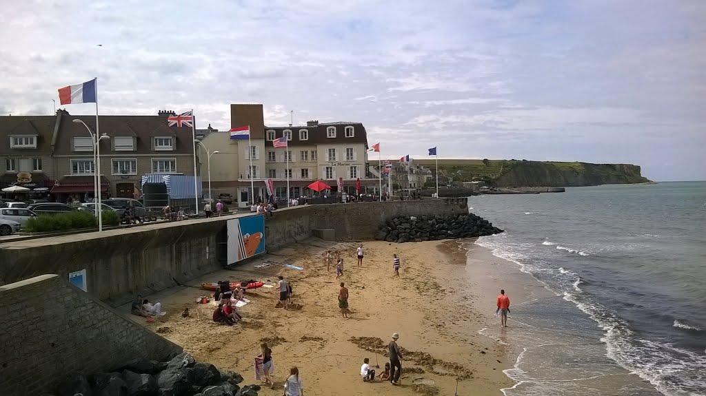 Arromanches-les-Bains, France by Mario de franco