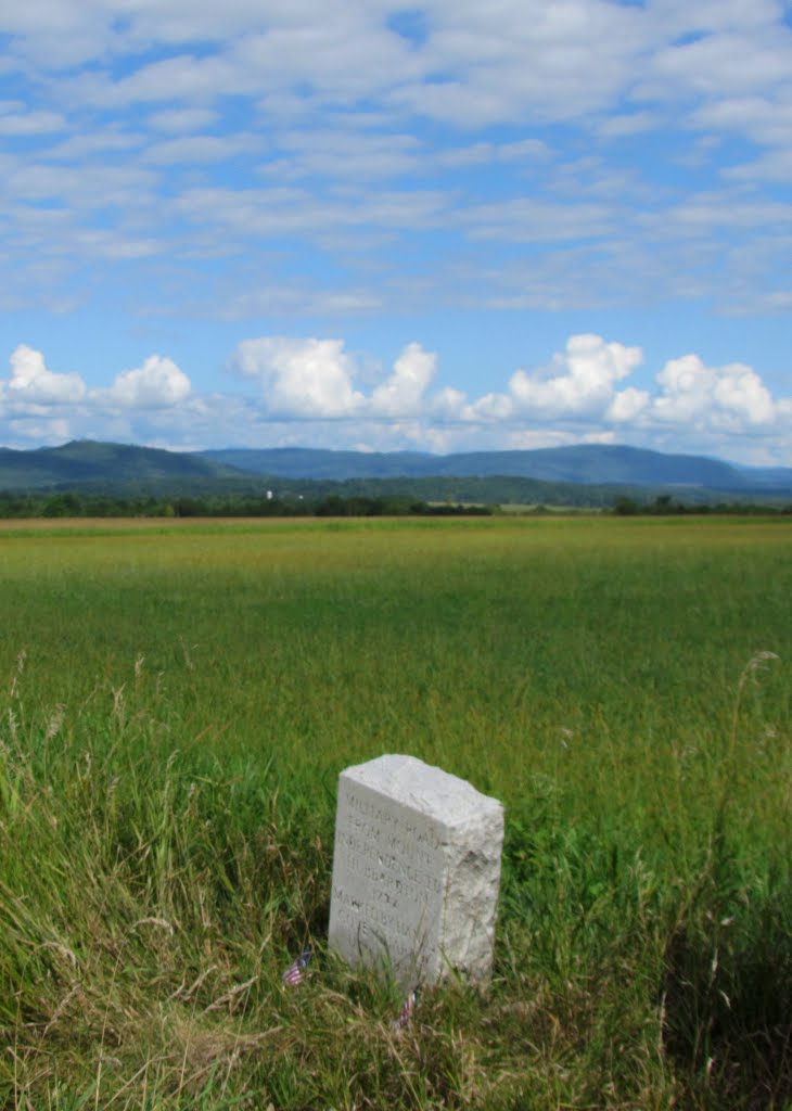 Hubbardton Military Road Marker by pcrizzo