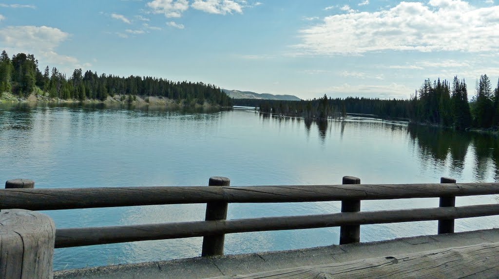 Wyoming.Yellowstone River by sunmaya