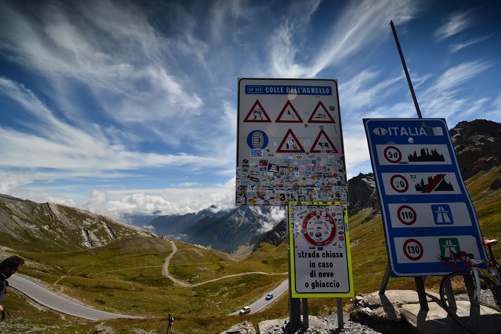 Colle dell' Agnello mt. 2748 by attilio giacchè