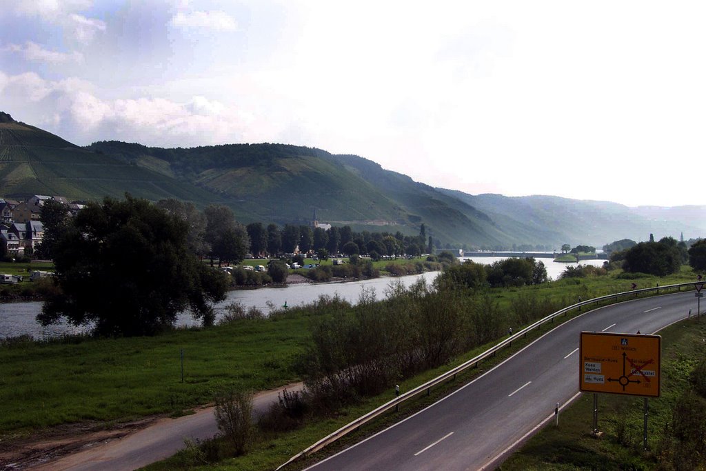 Schleuse - Zeltingen an der Mosel by AnthonyJjm Sluijter