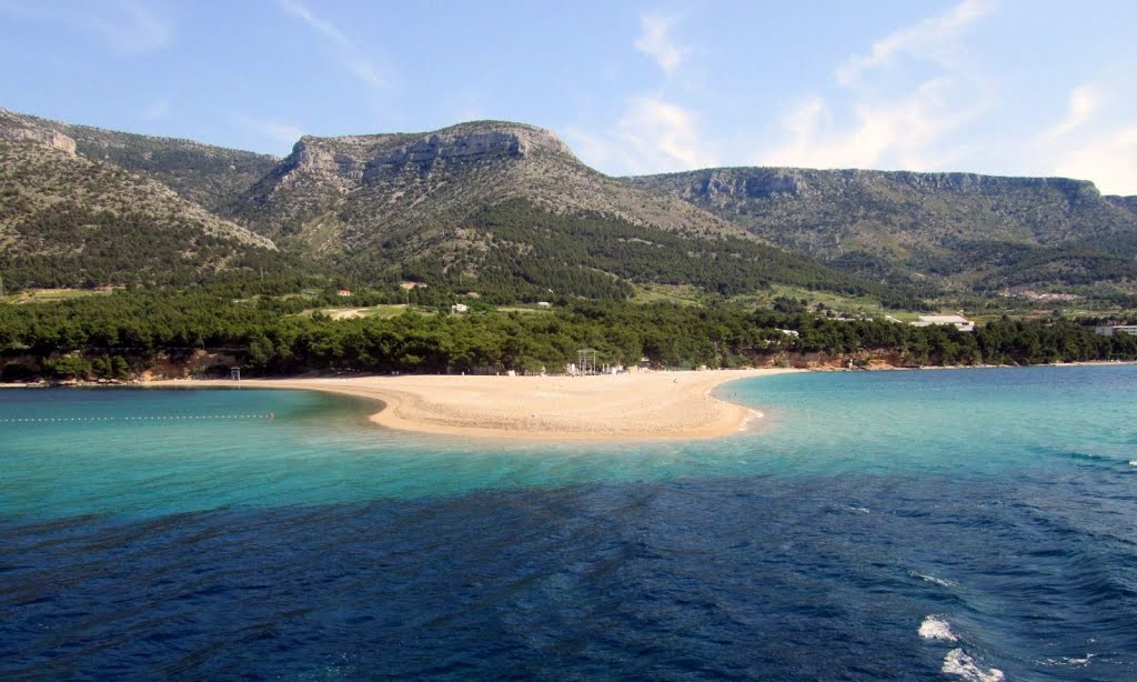 Paradise beach Zlatni rat, Brač island by Zoran Kurelić Rabko