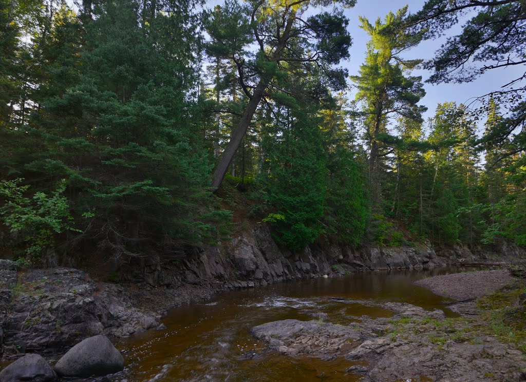 Lester river on a Lazy Summer Day by Bruce Bauer