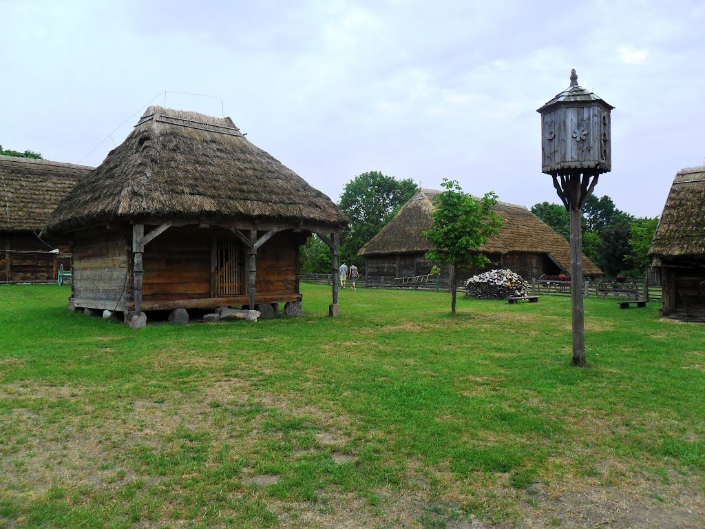 Zagroda z Dzierżążni | Sierpc, Skansen - sierpień 2015 by Selna