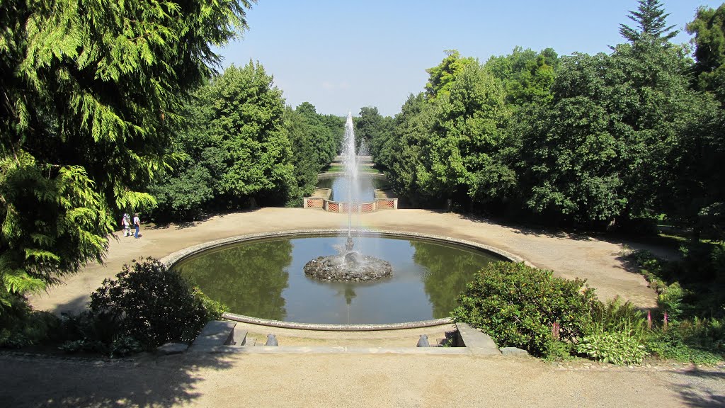 Ballenstedt, Wasserachse im Schloßpark by gerdb