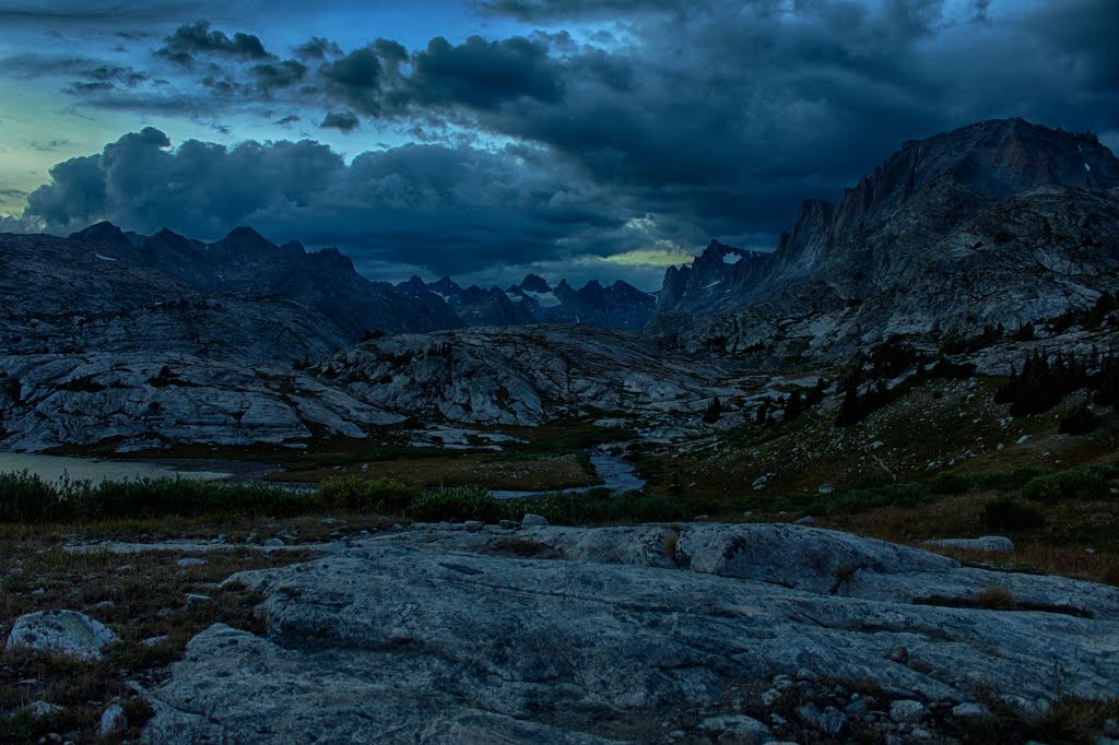 The Basin at Dusk by Luke Necessary