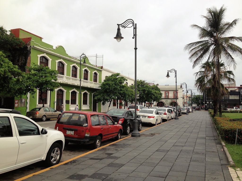 Perfil vial_ Calle Valentin Gómez Farías_ Hacia el Noroeste_ Primavera 2015 by Fabio Zacarías-Socor…