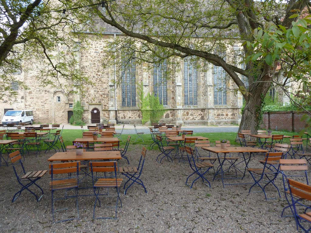 Kloster möllenbeck bei rinteln..weser..biergarten by f.h ehrenberger germ…