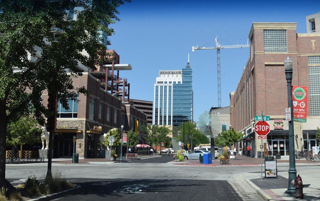 Downtown, Boise, ID, USA by Buddy Rogers