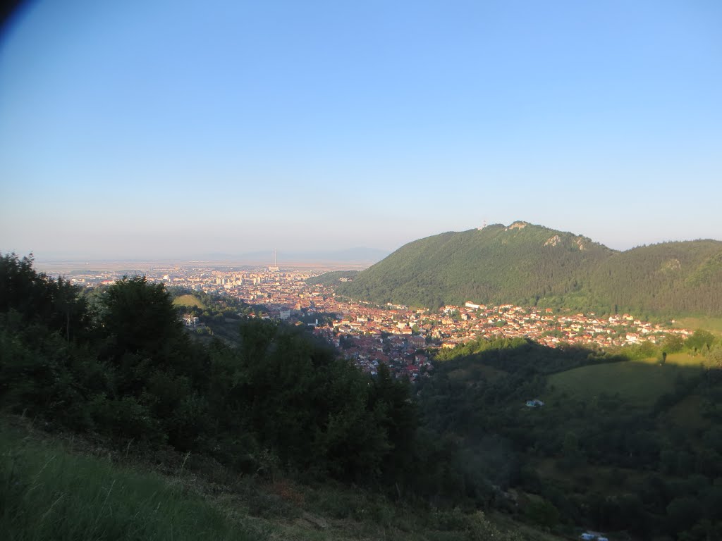 Tampa Mountain and Brasov, Romania by David Kanzeg