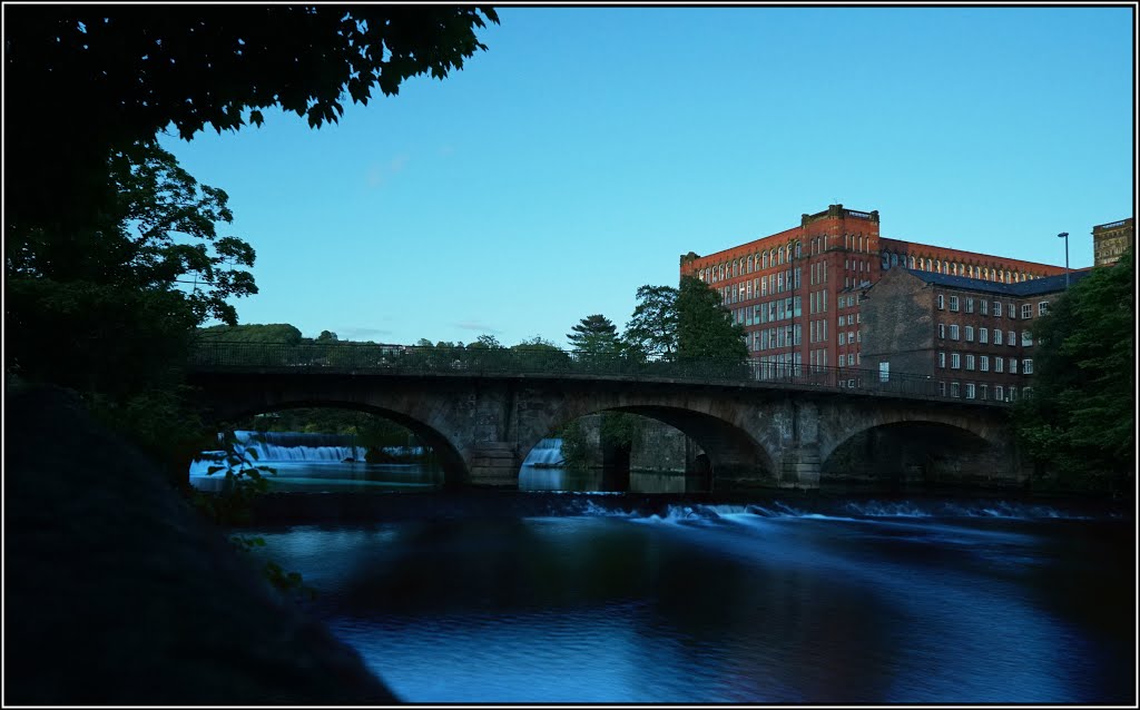 Belper; Belper East Mill, built by the English Sewing Company in 1912. Peter Neaum. by Peter Neaum