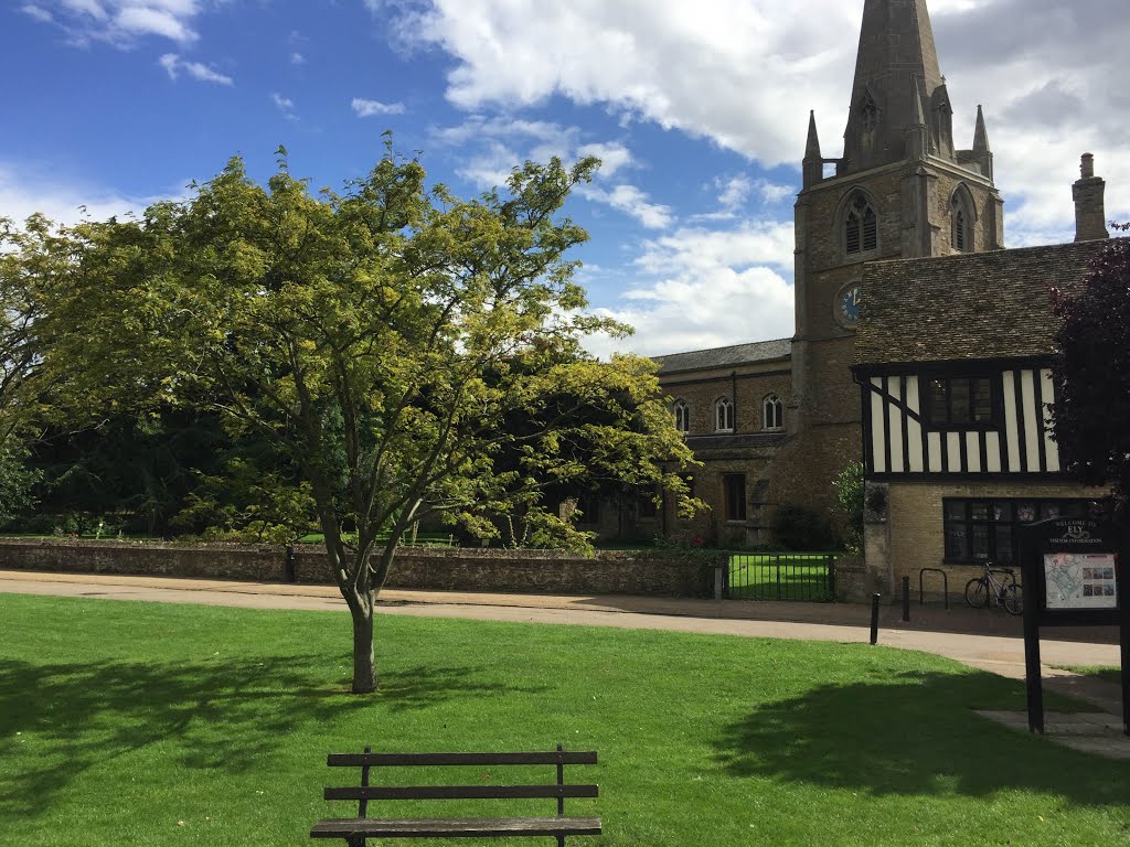 Oliver Cromwell's House and St Peter's by Julius Agricola