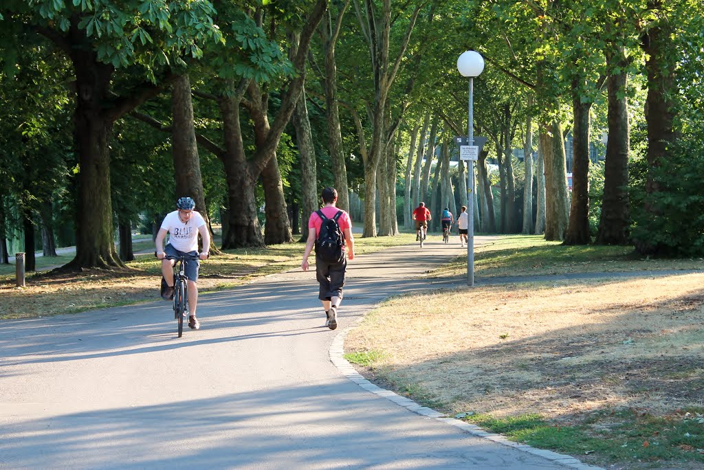 "Schlossgarten" Park, Stuttgart by Trintignant