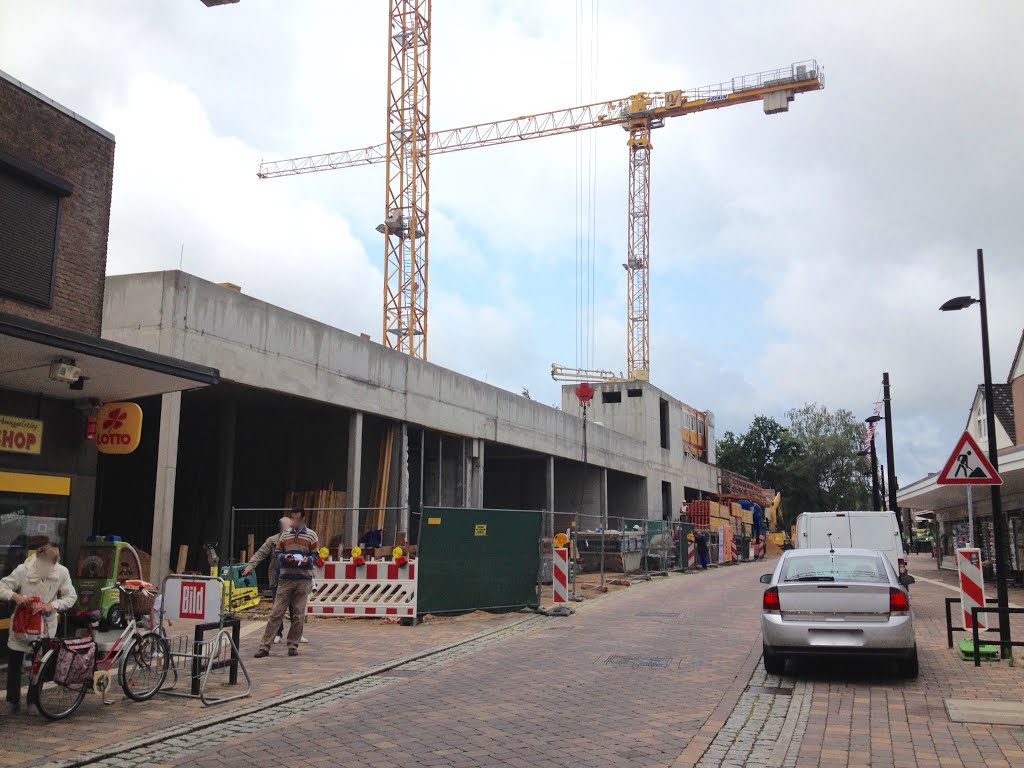 Baustelle Schmuggelstieg Center im Juli 2015 by 600m