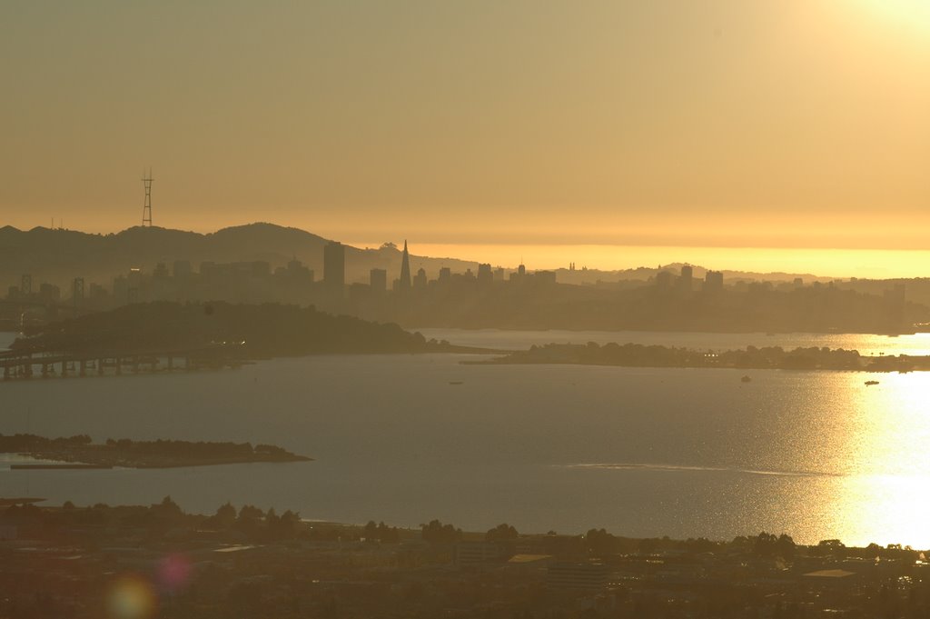 San Francisco from The Berkeley Hills by dalewhale