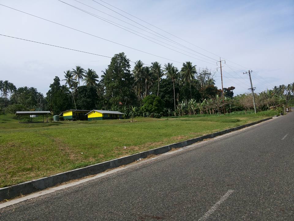 Classrooms near Peter ToRot Catholic Church at RAKUNAI in East New Britain in PNG, Photo by Esau Mellie on 29-07-2015 by Peter John Tate