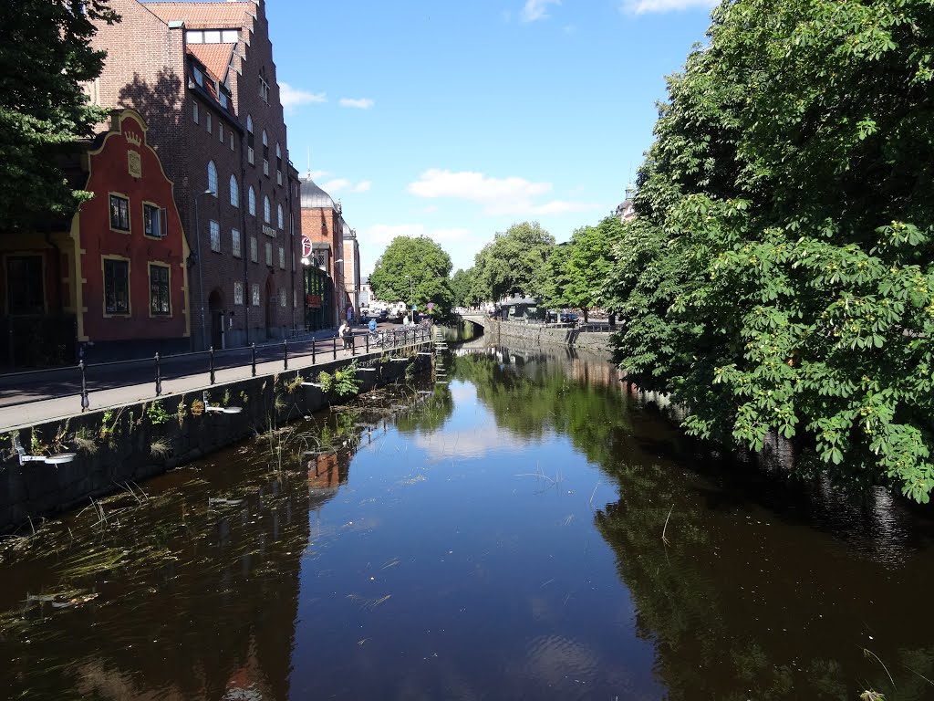 Västra Agatan, Uppsala, Sweden by uwe leinhos