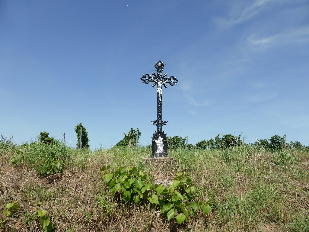 Wegkreuz an der Wagram-Tour by Gerold Treitler