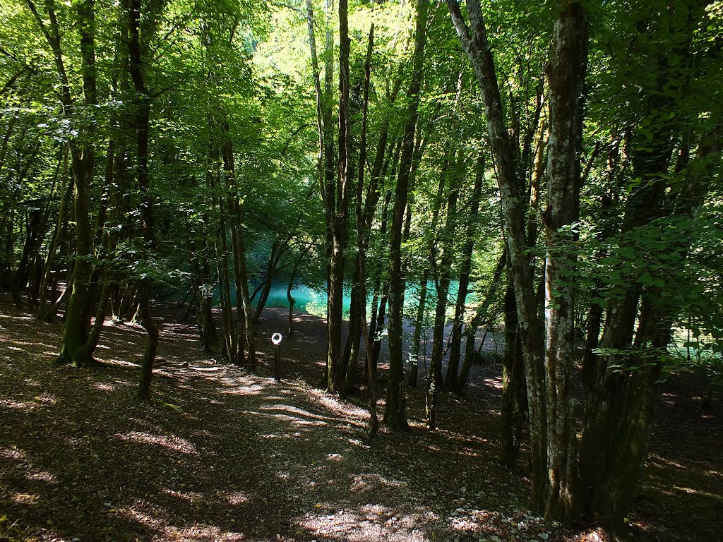 Le Gouffre Saint-Sauveur à Calès (Résurgence de l'Ouysse) by Yann LESELLIER