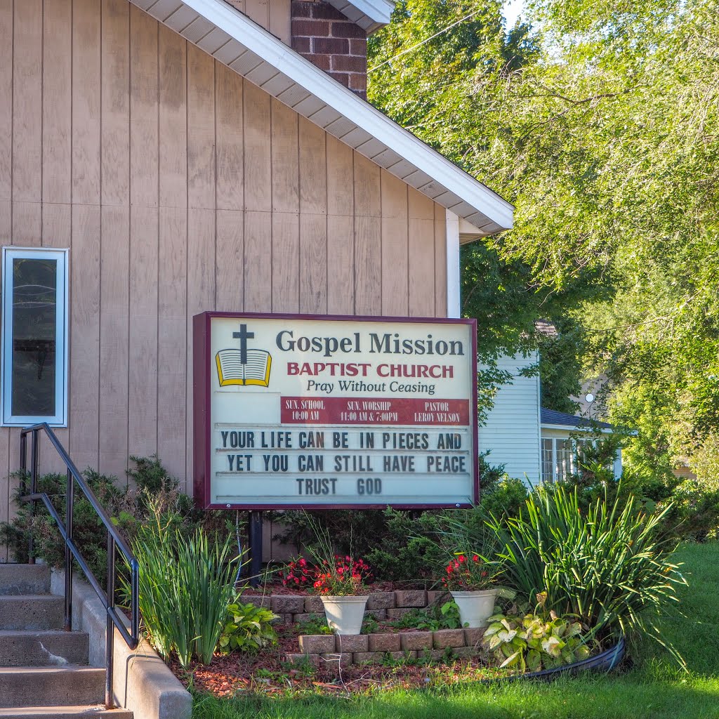 Gospel Mission Baptist Church worship schedule by Rich R