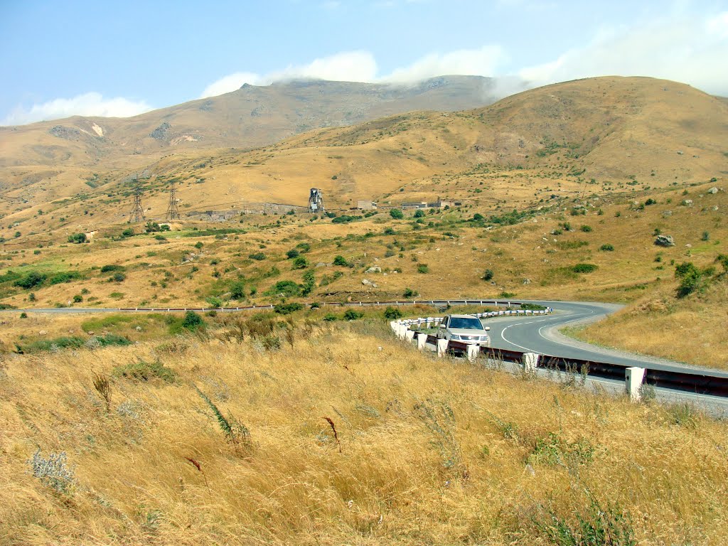 Mount Amulsar is on the background by Karen Jenderedjian