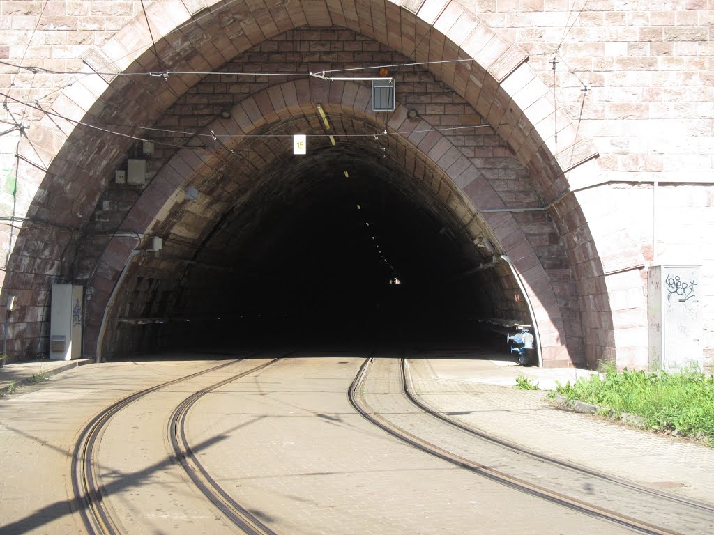 Tram Tunnel by Laplas Ilya