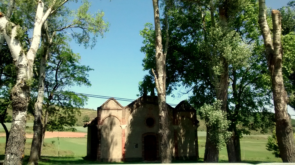 PRADOLUENGO (BURGOS) LA ERMITA DE SAN BARTOLOMÉ, EN LA DEHESA DE VILLAGALIJO by JOSE LUIS OROÑEZ