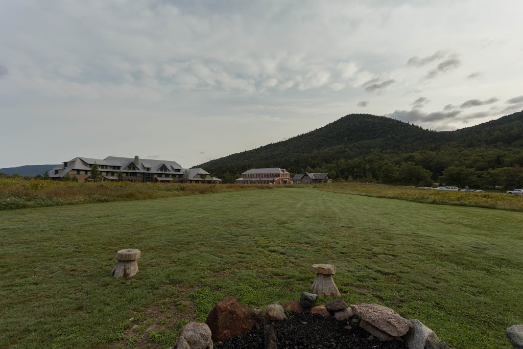 Highland Center from the Around the Lake Trail by Sawyer Sutton