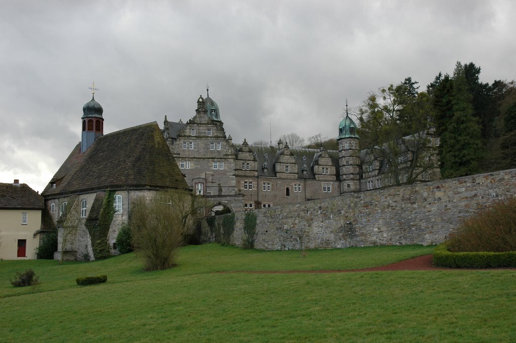 Die Hämelschenburg (Blick vom Park) by pooky