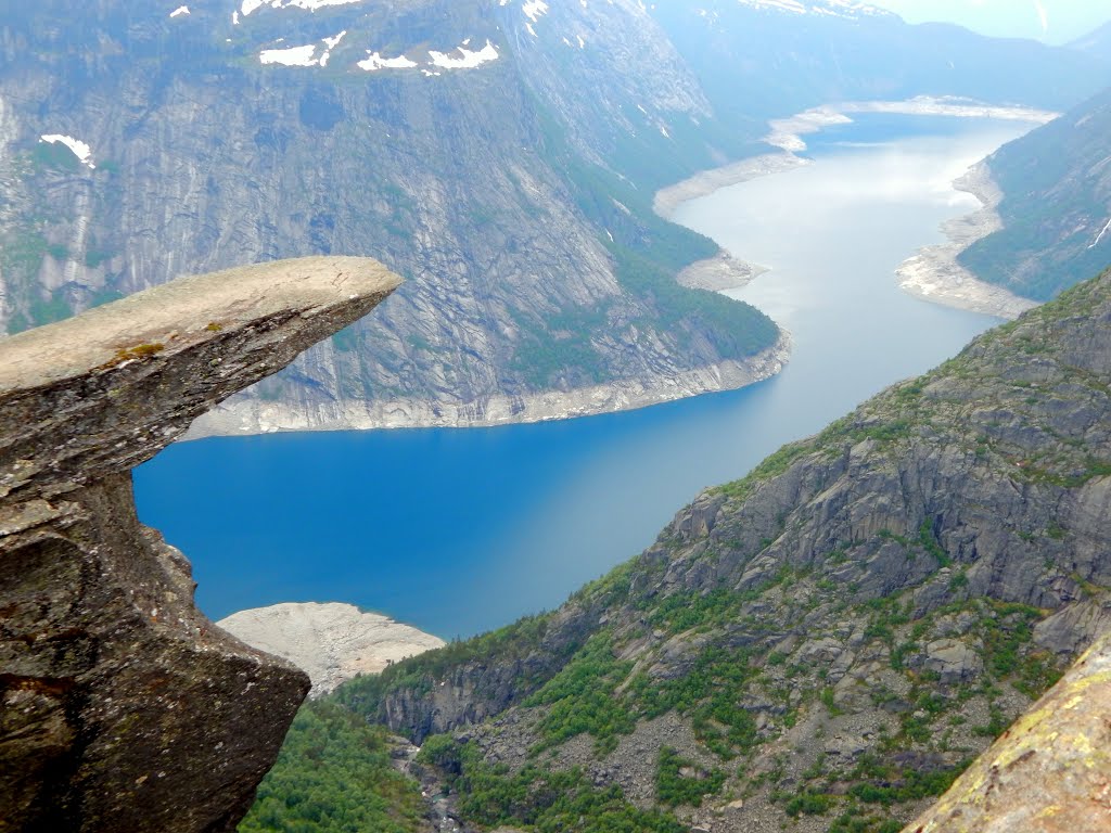 Norway. Odda municipality. Trolltunga. by Jānis Vjakse