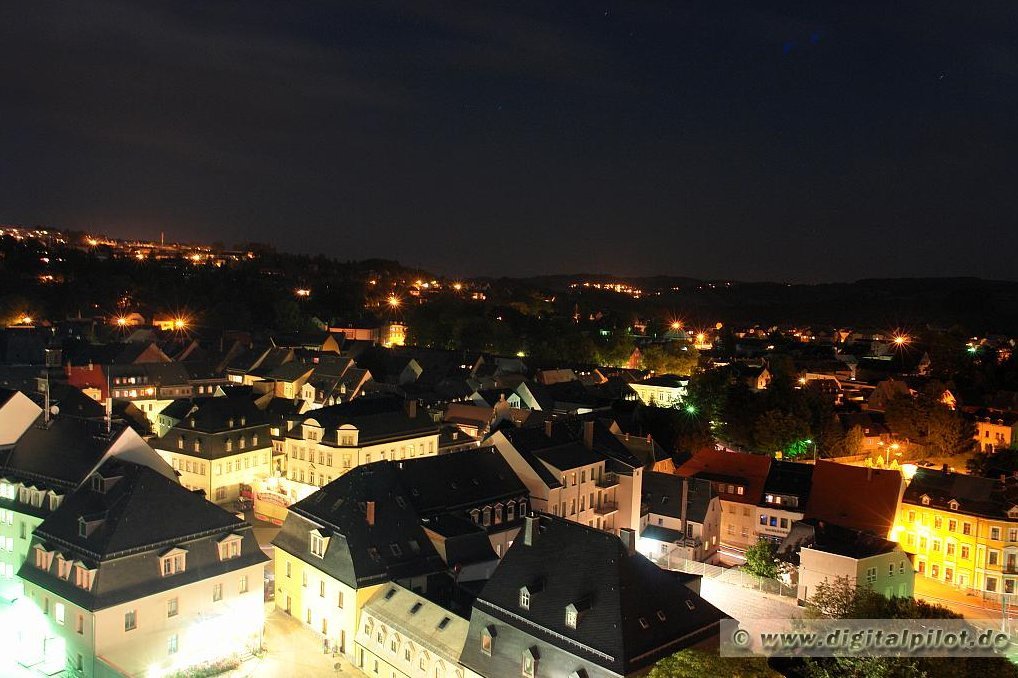 Zschopau bei Nacht by www.digitalpilot.de