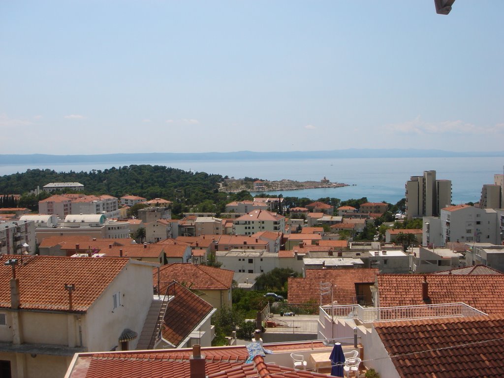 View from terrace (widok z tarasu) by hvar