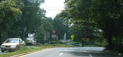 Entering Chevy Chase Circle from North, Chevy Chase, MD, USA by WasWoWashington