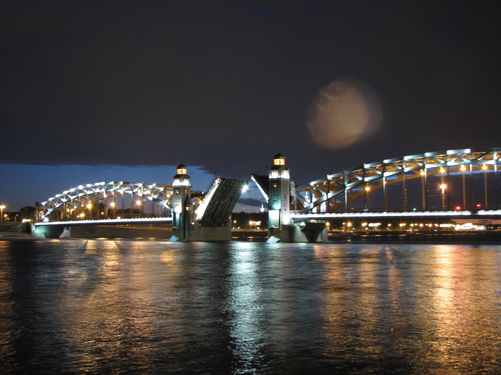 Opening of the Peter the Great Bridge by Andrey Kovalenko