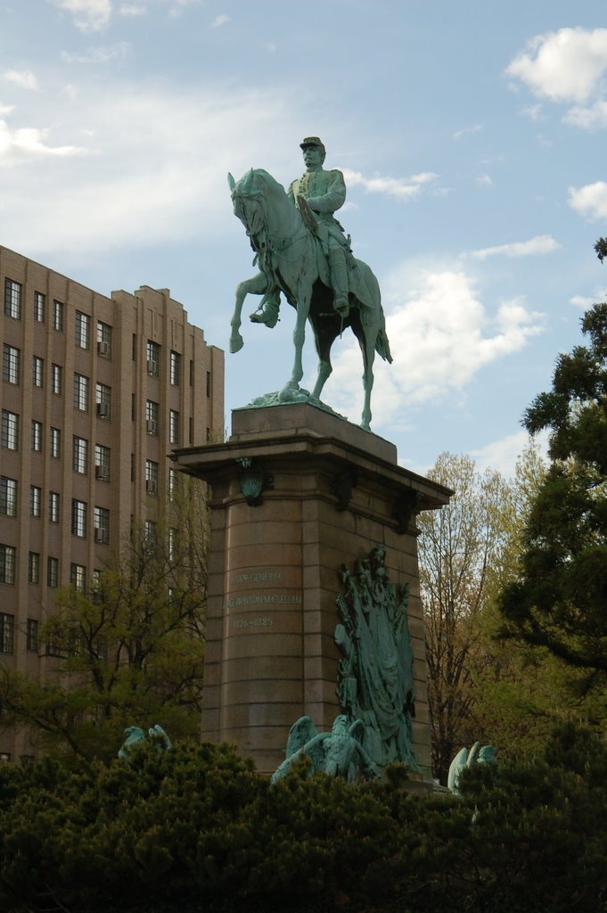 General McLellan Statue by fred rachford