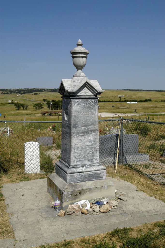 Wounded Knee Massacre Memorial 7-23-2005 by TGrier