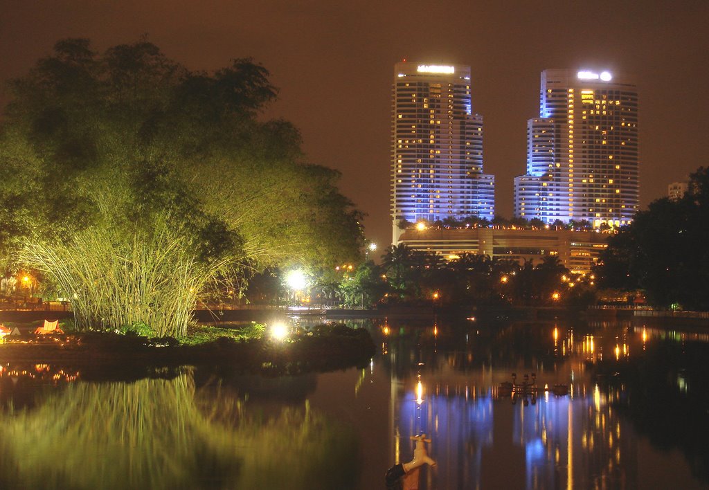 Lakeview towards HILTON & LE MERIDIEN hotel and bamboo Island@Perdana Lake Garden by Ahmad Syaharuddin