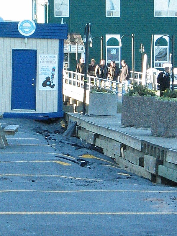 Hurricane Damage, Halifax Harbour 2003 by mudhooks