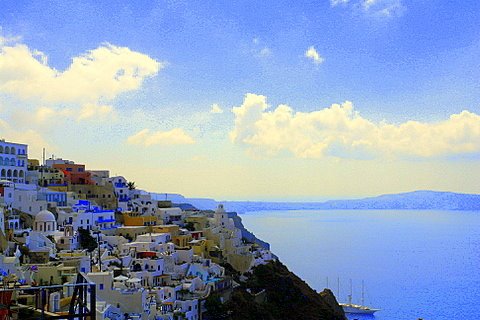 Santorini by linaps