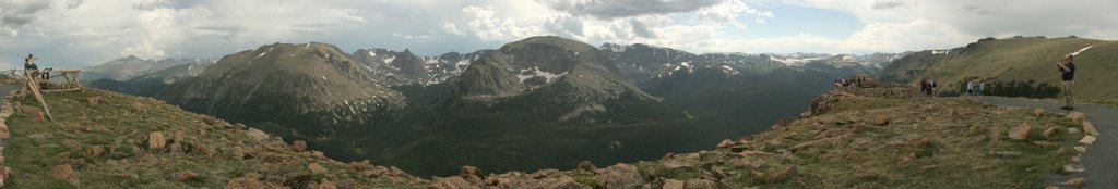 RMNP Forest Canyon panorama by rshomsky