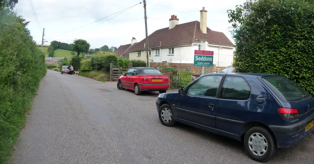 Tiverton - Houses Near Tiverton by A Photographer