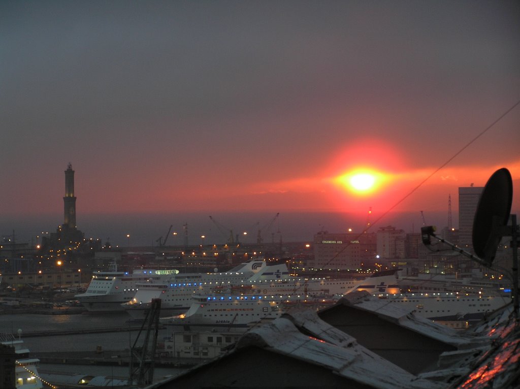 Genova Sunset by Fabio Genova