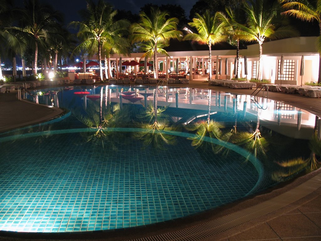 The pool - Amari Coral Beach hotel - Phuket Thailand by Theodore Mantzios