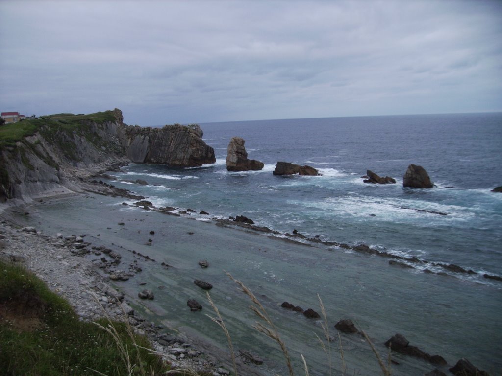 Rocas rectas en la Arnía by vitolas