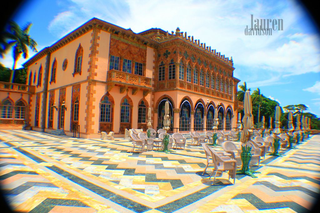 Ringling Mansion (rear) by Lauren LeRose Davidson