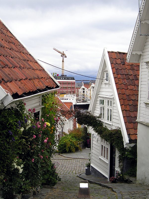 Stra'en, The old Stavanger by Britt McCary