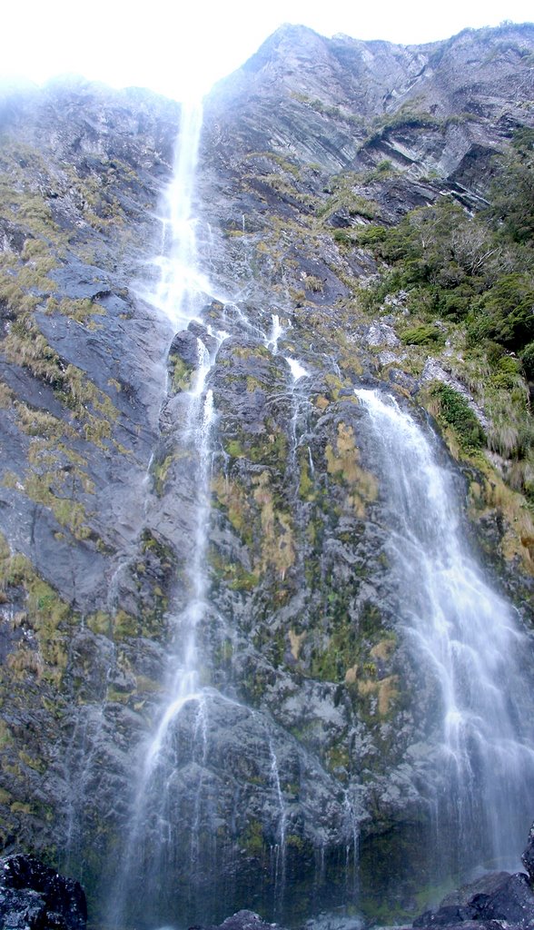 Earland Falls - Routeburn Track by mblitch